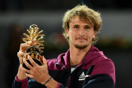 Tennis-Weltrangliste: Zverev bleibt trotz Madrid-Triumph Sechster