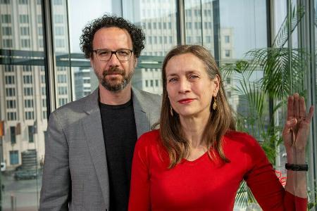 Mariette Rissenbeek und Carlo Chatrian, das leitende Duo der Berlinale