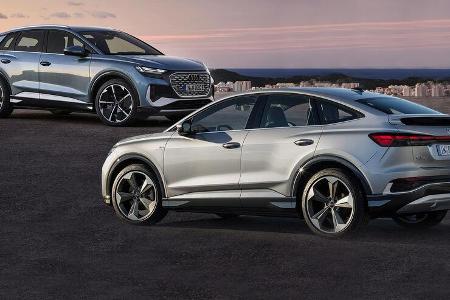 Audi Q4 und Sportback Collage Aufmacher