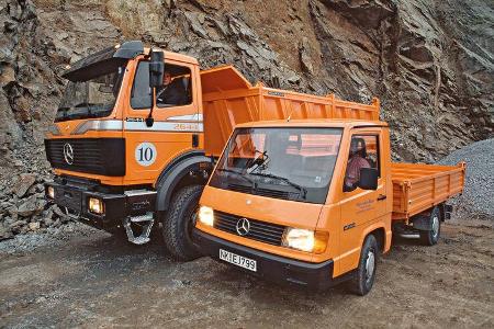 Mercedes MB 100, Aufbau, Pritschenwagen