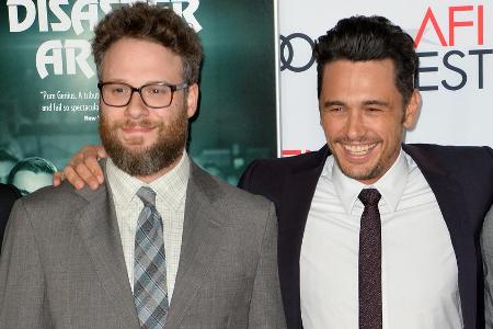 Seth Rogen (l.) und James Franco im Jahr 2017.