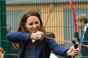 Herzogin Kate und Prinz William zeigen ihre sportliche Seite