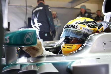 Lewis Hamilton Mercedes 2013