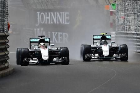 Rosberg & Hamilton - GP Monaco 2016