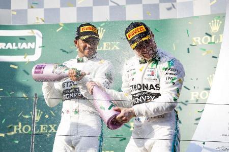 Lewis Hamilton - Valtteri Bottas - Mercedes - GP Australien 2019 Lewis Hamilton - Valtteri Bottas - Mercedes - GP Australien 2019