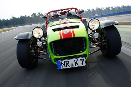 Caterham Seven 620 R, Frontansicht Caterham Seven 620 R, Frontansicht