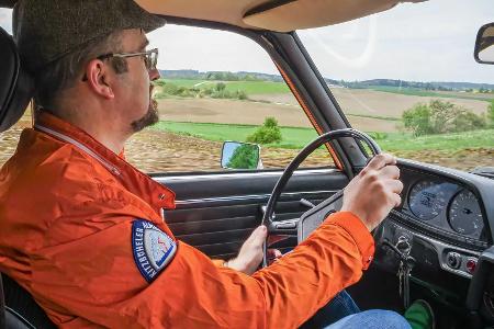 Zeitreise: Unterwegs im BMW 525 (E12) 