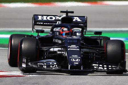 Yuki Tsunoda - Alpha Tauri - Formel 1 - GP Spanien - 7. Mai 2020