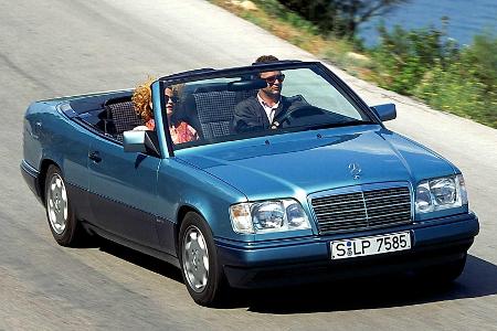 Vor 30 Jahren debütierten die Mercedes Cabrios der Baureihe 124