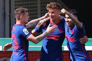 Sieg mit viel Dusel: Atletico bleibt im Titelkampf auf Kurs
