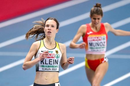 5000 m: Klein läuft Olympia-Norm in Bestzeit 5000 m: Klein läuft Olympia-Norm in Bestzeit