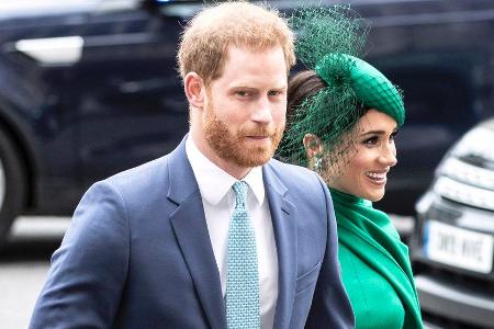 Prinz Harry und Herzogin Meghan bei einem Auftritt in London