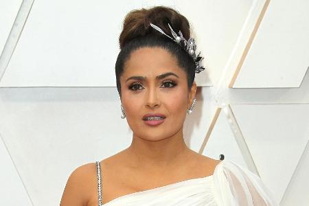 Salma Hayek hat eigener Aussage nach Glück, noch am Leben zu sein