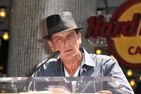 Schauspieler Charlie Sheen (51, 