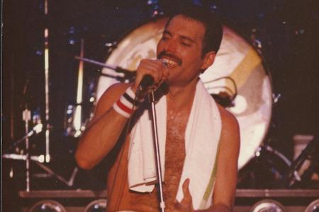 Musiker Freddie Mercury (