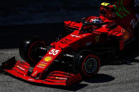 Carlos Sainz - Ferrari - GP Spanien - Barcelona - Formel 1 - Samstag - 8.05.2021
