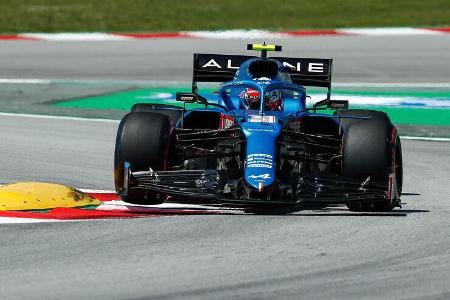 Esteban Ocon - Alpine - GP Spanien - Barcelona - Formel 1 - Samstag - 8.05.2021
