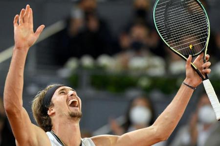 Zverev triumphiert beim Masters in Madrid Zverev triumphiert beim Masters in Madrid