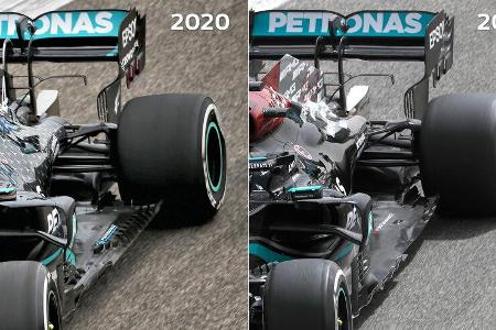 Mercedes - Technik-Details - Formel 1 - 2021