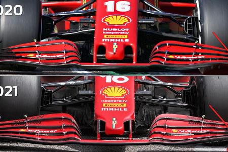 Ferrari - Technik-Details - Formel 1 - 2021