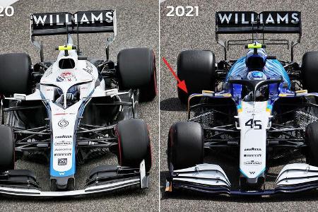 Williams - Technik-Details - Formel 1 - 2021