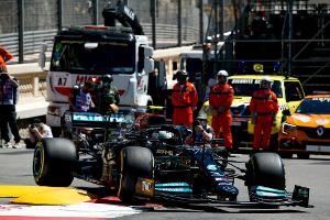 Ein Fall für die Werkstatt: Bottas' Problemrad klemmte hartnäckig
