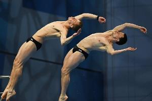 Synchronduo Hausding/Barthel holt EM-Bronze vom Turm