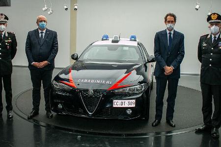 05/2021, Alfa Romeo Giulia Polizeiauto Carabinieri Italien