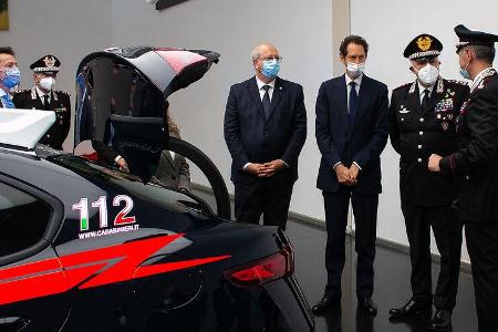 05/2021, Alfa Romeo Giulia Polizeiauto Carabinieri Italien