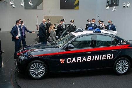 05/2021, Alfa Romeo Giulia Polizeiauto Carabinieri Italien