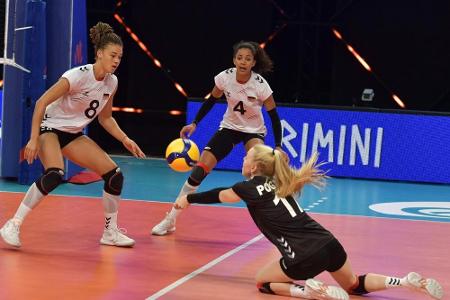 Nations League: Volleyballerinnen behalten im Krimi die Nerven Nations League: Volleyballerinnen behalten im Krimi die Nerven