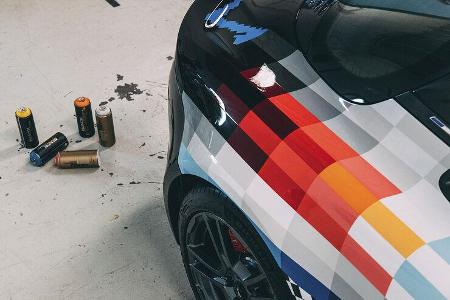 ... die jede A110 X Felipe Pantone zu einem Einzelstück machen.