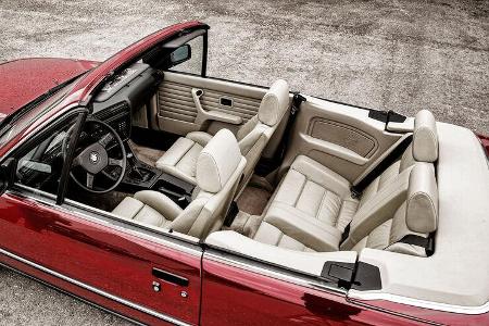 BMW Dreier E30 Cabriolet, Interieur, Sitze