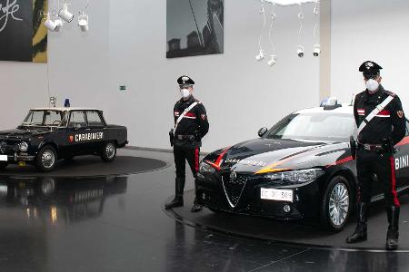 Die Carabinieri in Italien bekommen neue Alfa Giulia
