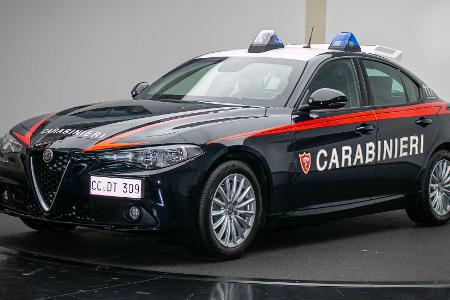 Die Carabinieri in Italien bekommen neue Alfa Giulia