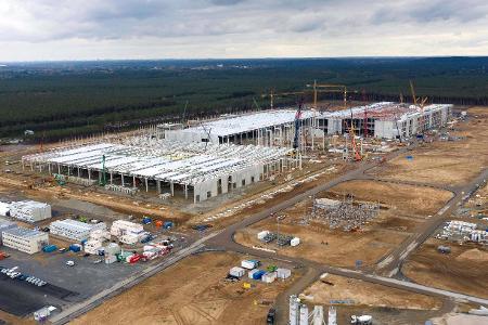 Tesla Giga Factory Gruenheide Gruenheide, DEU, 19.10.2020 - ...