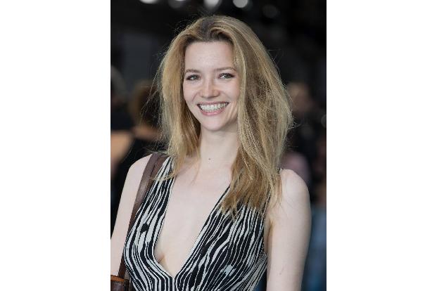 Talulah Riley attends the London premiere of Swimming With M...