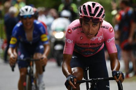 Bernal vor Giro-Sieg - Caruso gewinnt letzte Bergetappe Bernal vor Giro-Sieg - Caruso gewinnt letzte Bergetappe