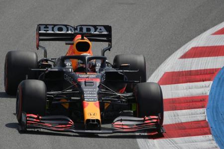 Verstappen im dritten Training vor Hamilton