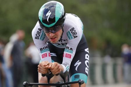 Giro d'Italia: Buchmann erneut ohne Zeitverlust