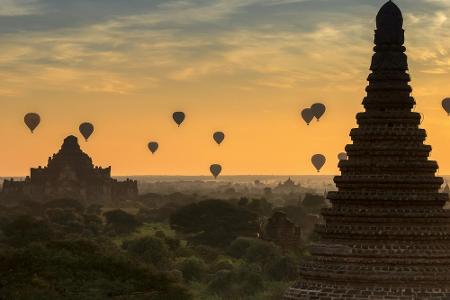 Seit dem 1. März 2016 sind die weltberühmten Pagoden vor den Tempeln in Burmas Bagan-Ebene für Touristen tabu. Die einleucht...