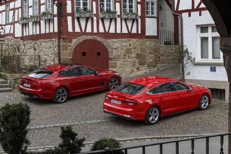 Audi S5 Sportback, Kia Stinger GT 3.3 T-GDI AWD, Exterieur