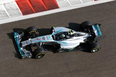 Nico Rosberg - Mercedes W05 - GP Abu Dhabi 2014