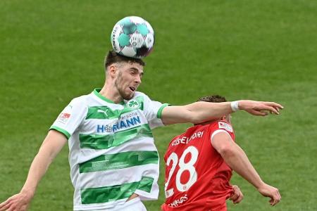 Foul am letzten Spieltag: Zwei Spiele Sperre für Fürths Stach