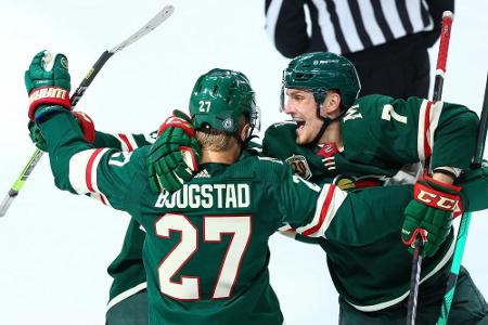 NHL: Sturm erzwingt mit Minnesota Entscheidungsspiel NHL: Sturm erzwingt mit Minnesota Entscheidungsspiel