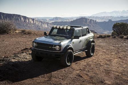 Ford Bronco Sondermodelle auf Moab Easter Jeep Safari 2021