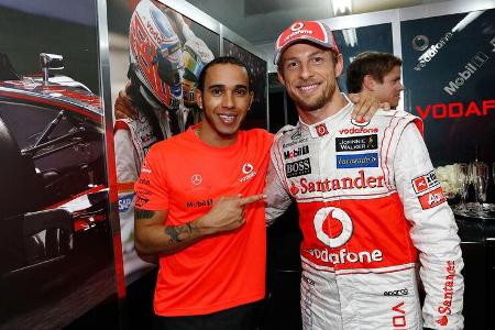 Hamilton & Button GP Brasilien 2012