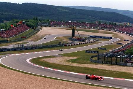 Das SID-Kalenderblatt am 12. Mai: Eröffnung der neuen Grand-Prix-Strecke auf dem Nürburgring Das SID-Kalenderblatt am 12. Mai: Eröffnung der neuen Grand-Prix-Strecke auf dem Nürburgring