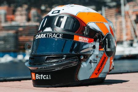 Lando Norris - Helm-Design - GP Monaco 2021