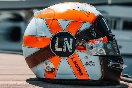 Lando Norris - Helm-Design - GP Monaco 2021